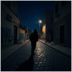 Zonas peligrosas de Garrucha por la noche