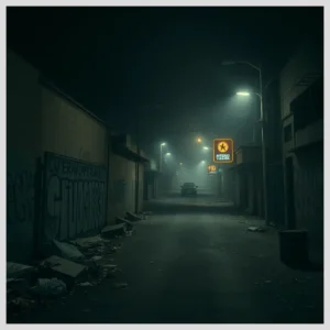 Zonas peligrosas de Oliva por la noche