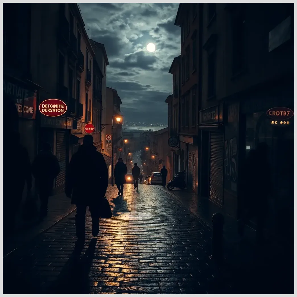 Zonas peligrosas de san sebastián (donostia) por la noche